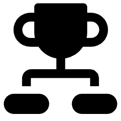 Tournament Bracket Icon from Ultimate Bold Set