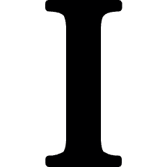 Instapaper Logo Icon from Ultimate Bold Set