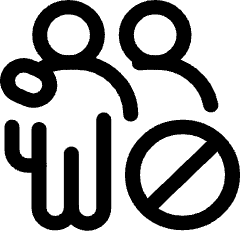 Social Distancing Do Not Close 1 Icon from Ultimate Regular Set