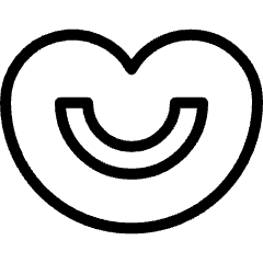 Badoo Logo Icon from Ultimate Light Set