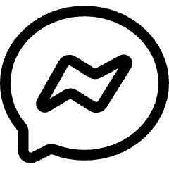 Facbook Messenger Logo Icon from Ultimate Regular Set