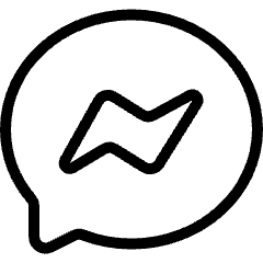 Facbook Messenger Logo Icon from Ultimate Light Set