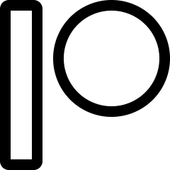 Patreon Logo Icon from Ultimate Regular Set