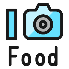 Food Spotting Logo Icon from Ultimate Colors Set