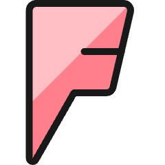 Foursquare Logo 1 Icon from Ultimate Colors Set