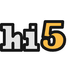 Hi Five Logo Icon from Ultimate Colors Set