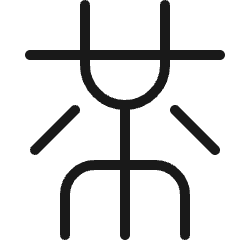 Mr Wong Logo Icon from Ultimate Colors Set