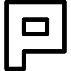 Plurk Logo Icon from Ultimate Regular Set
