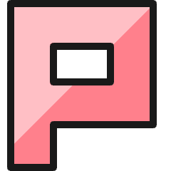 Plurk Logo Icon from Ultimate Colors Set