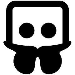 Slide Share Logo Icon from Ultimate Bold Set