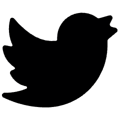 Twitter Logo Icon from Ultimate Bold Set