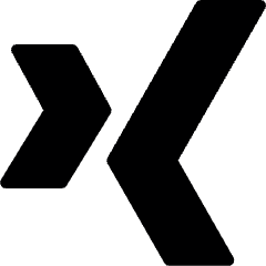 Xing Logo Icon from Ultimate Bold Set