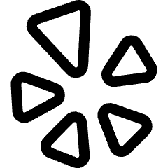 Yelp Logo Icon from Ultimate Regular Set