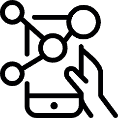 Social Profile Network Icon from Ultimate Light Set