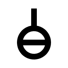 Agender Icon from Outlined Line - Material Pro Set