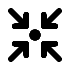 Assembly Point Fill Icon from Rounded Fill - Material Pro Set