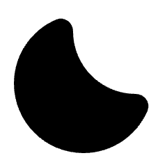 Bedtime Fill Icon from Rounded Fill - Streamline Material Set