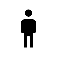 Boy Alt Icon from Outlined Line - Material Pro Set