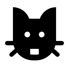 Cat Fill Icon from Outlined Fill - Streamline Material Set