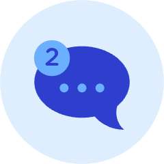 Chat Notification Icon from Kameleon Duo Set