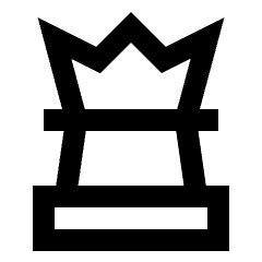 Chess Icon from Sharp Line - Streamline Material Set