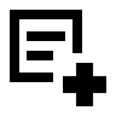 Clinical Notes Icon from Sharp Line - Streamline Material Set