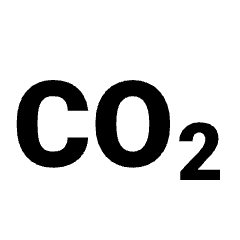 Co2 Icon from Sharp Line - Streamline Material Set