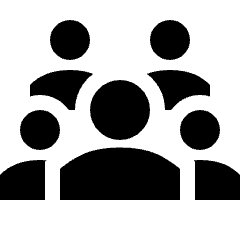 Community Icon from Sharp Line - Streamline Material Set