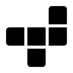 Crossword Fill Icon from Rounded Fill - Streamline Material Set