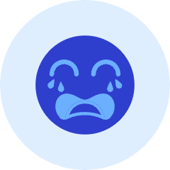 Cry Smiley Icon from Kameleon Duo Set