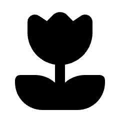 Deceased Fill Icon from Rounded Fill - Streamline Material Set