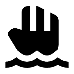 Deep Water Fill Icon from Outlined Fill - Streamline Material Set