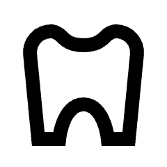 Dentistry Icon from Sharp Line - Streamline Material Set