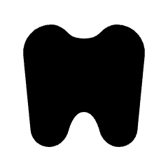 Dentistry Fill Icon from Outlined Fill - Streamline Material Set