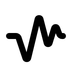 Earthquake Icon from Rounded Line - Streamline Material Set