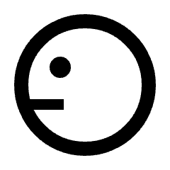 Emoji Look Left Icon from Outlined Line - Streamline Material Set