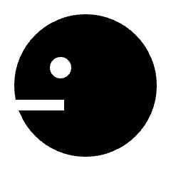 Emoji Look Left Fill Icon from Outlined Fill - Streamline Material Set