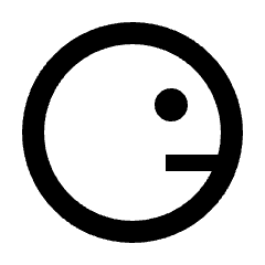 Emoji Look Right Icon from Sharp Line - Streamline Material Set