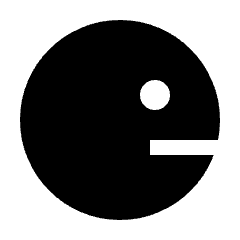 Emoji Look Right Fill Icon from Outlined Fill - Streamline Material Set