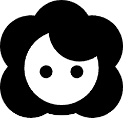 Face 2 Fill Icon from Sharp Fill - Streamline Material Set