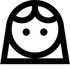 Face 3 Icon from Sharp Line - Streamline Material Set