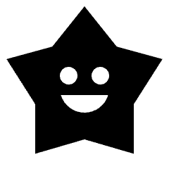Family Star Fill Icon from Sharp Fill - Streamline Material Set
