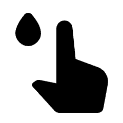 Glucose Fill Icon from Rounded Fill - Streamline Material Set