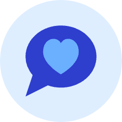 Heart Bubble Icon from Kameleon Duo Set