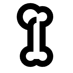 Humerus Icon from Sharp Line - Streamline Material Set