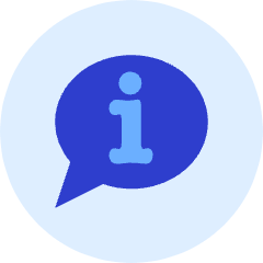 Information Bubble Icon from Kameleon Duo Set