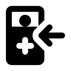 Inpatient Fill Icon from Rounded Fill - Material Pro Set