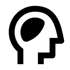 Intellectual Icon from Outlined Line - Streamline Material Set