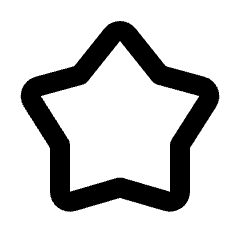 Kid Star Icon from Rounded Line - Material Pro Set