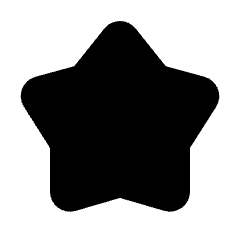 Kid Star Fill Icon from Rounded Fill - Material Pro Set